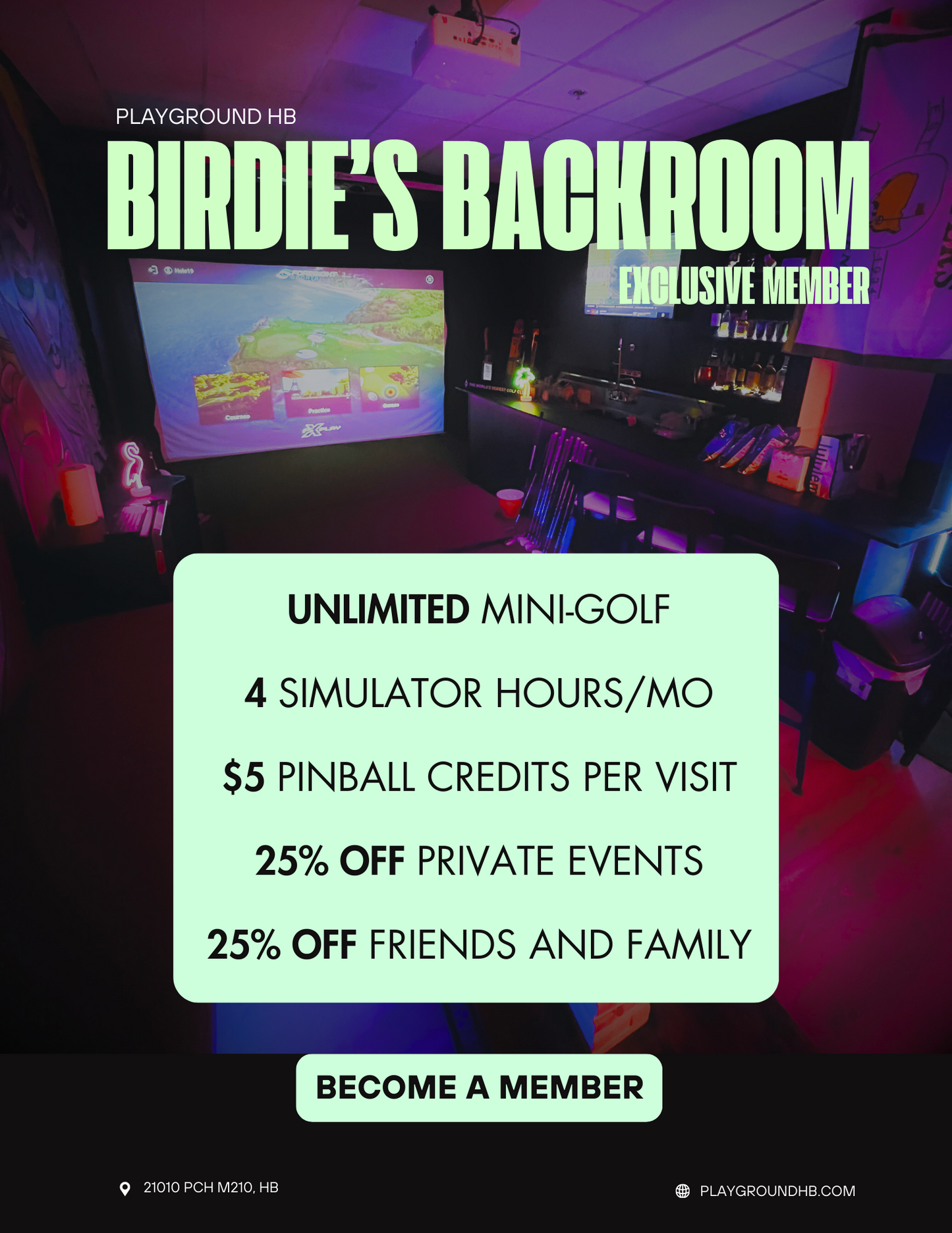 Birdie's Backroom Exclusive Member