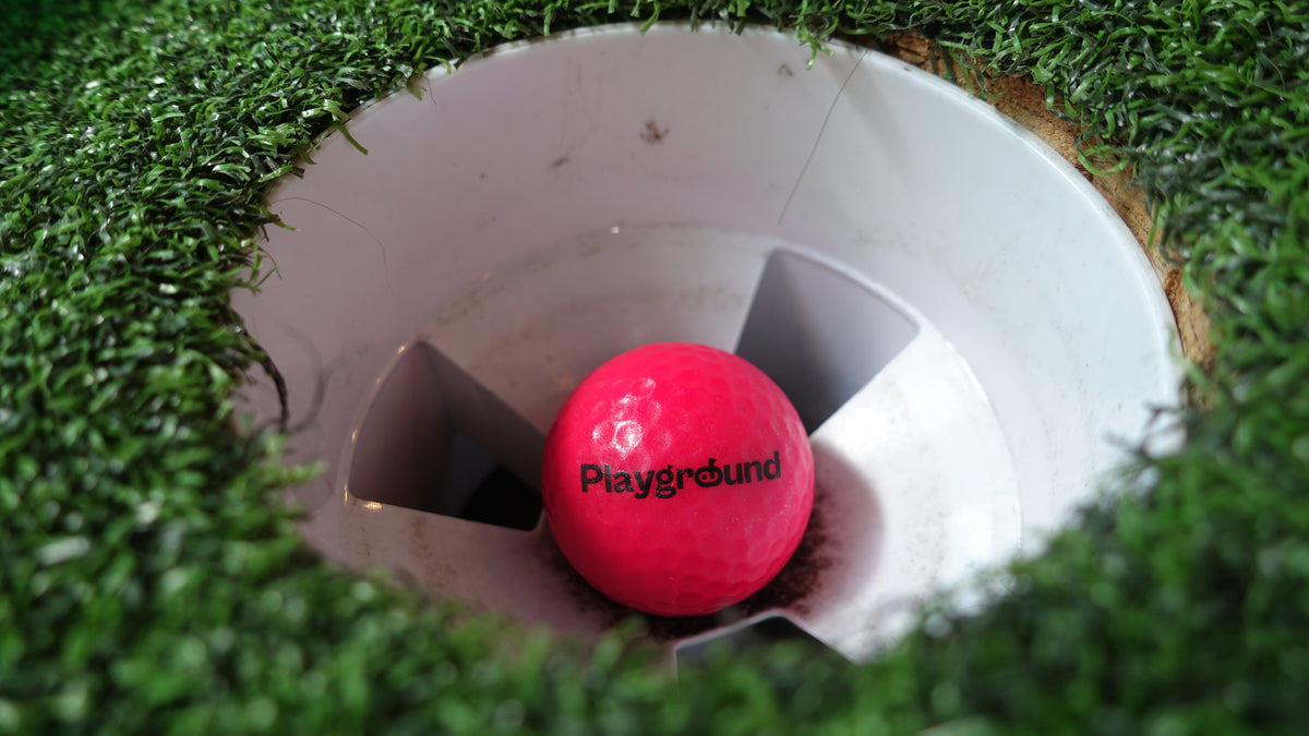 Playground mini golf in Huntington Beach
