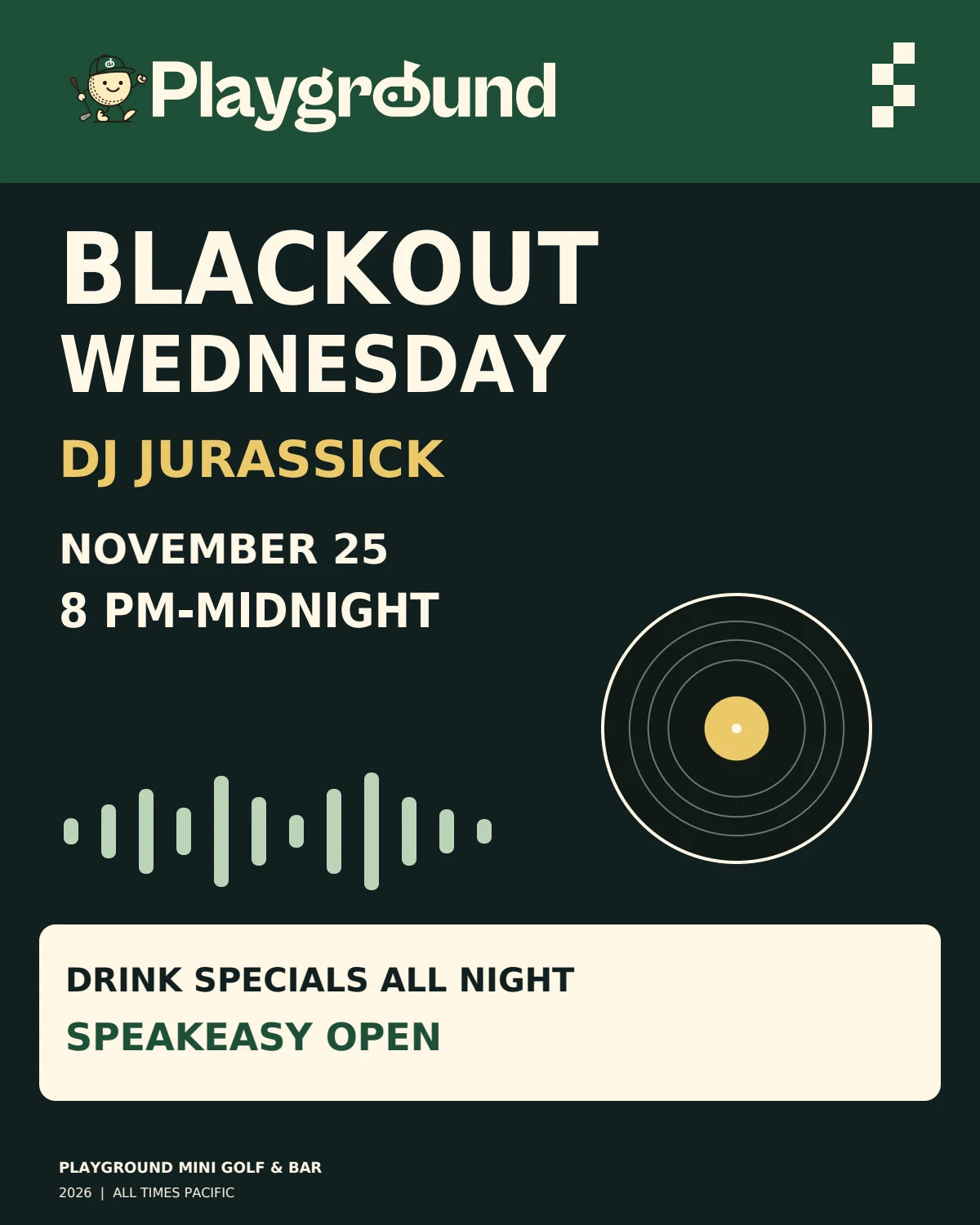 Blackout Wednesday promotional graphic