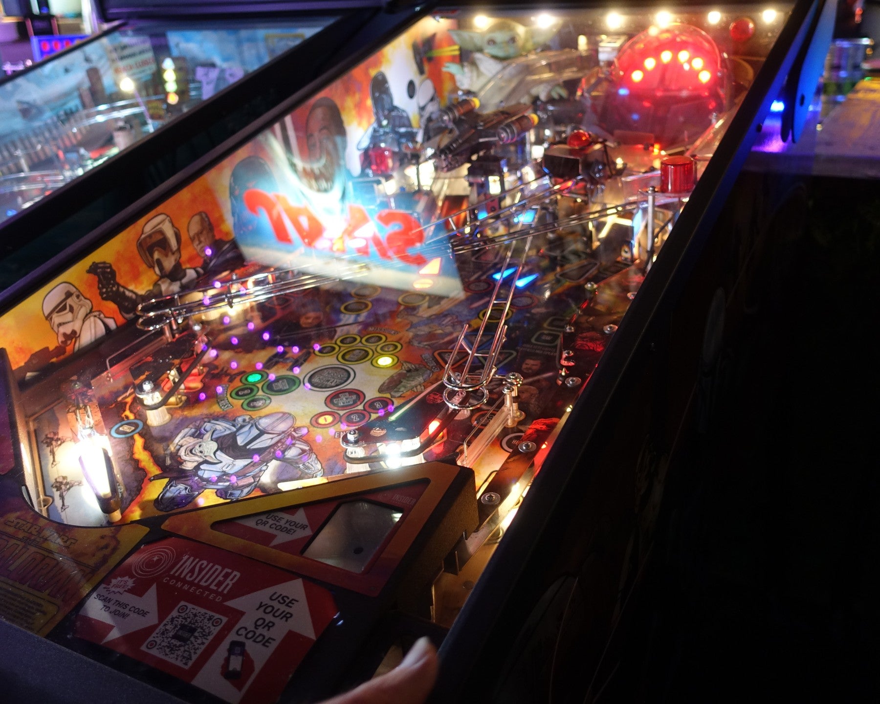 Arcade and pinball games at Playground in Huntington Beach